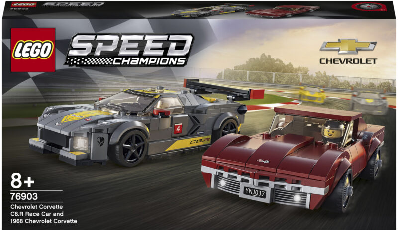 LEGO-76903 - Chevrolet Corvette C8.R Race Car és 1968 - 1. kép