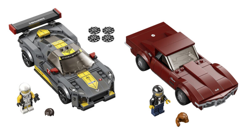 LEGO-76903 - Chevrolet Corvette C8.R Race Car és 1968 - 3. kép