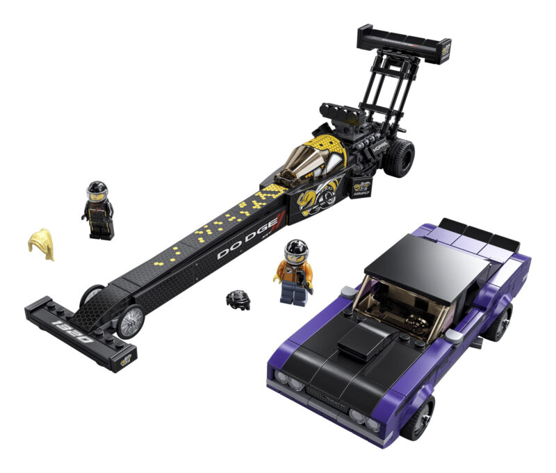 LEGO-76904 - Mopar Dodge//SRT Top Fuel Dragster és 19 - 3. kép