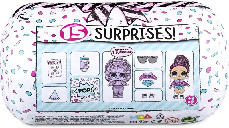 LOL Surprise: Confetti Under Wraps meglepetés baba