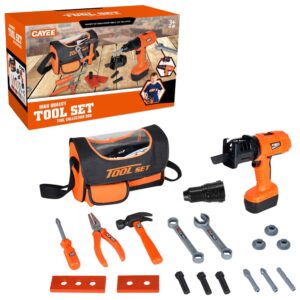 Szerepjáték Szerszámkészlet kistáskában, elemes fúróval