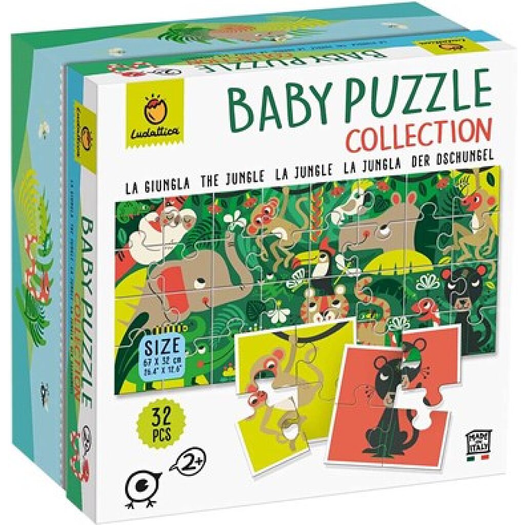 Baby Puzzle- Dzsungel - 1. kép