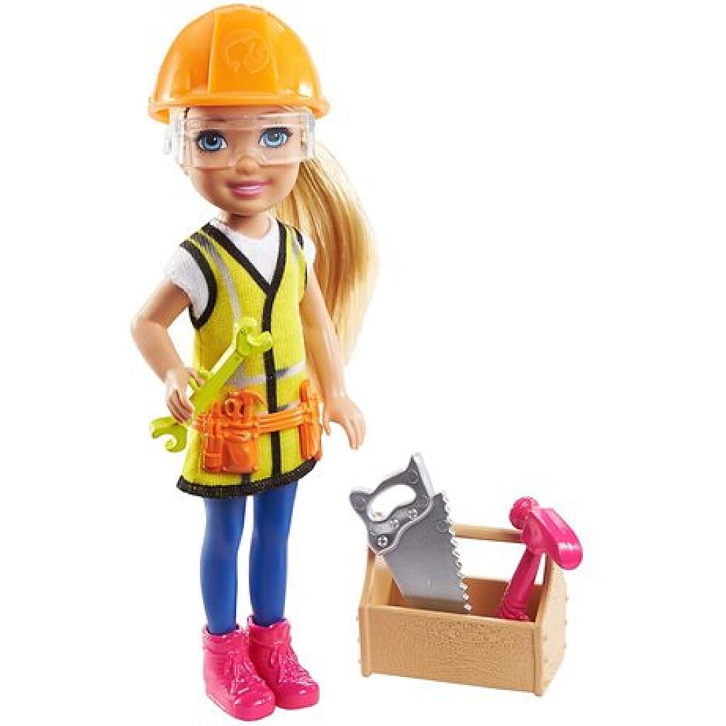 Barbie: Chelsea karrierbaba - építőmunkás - 1. Kép