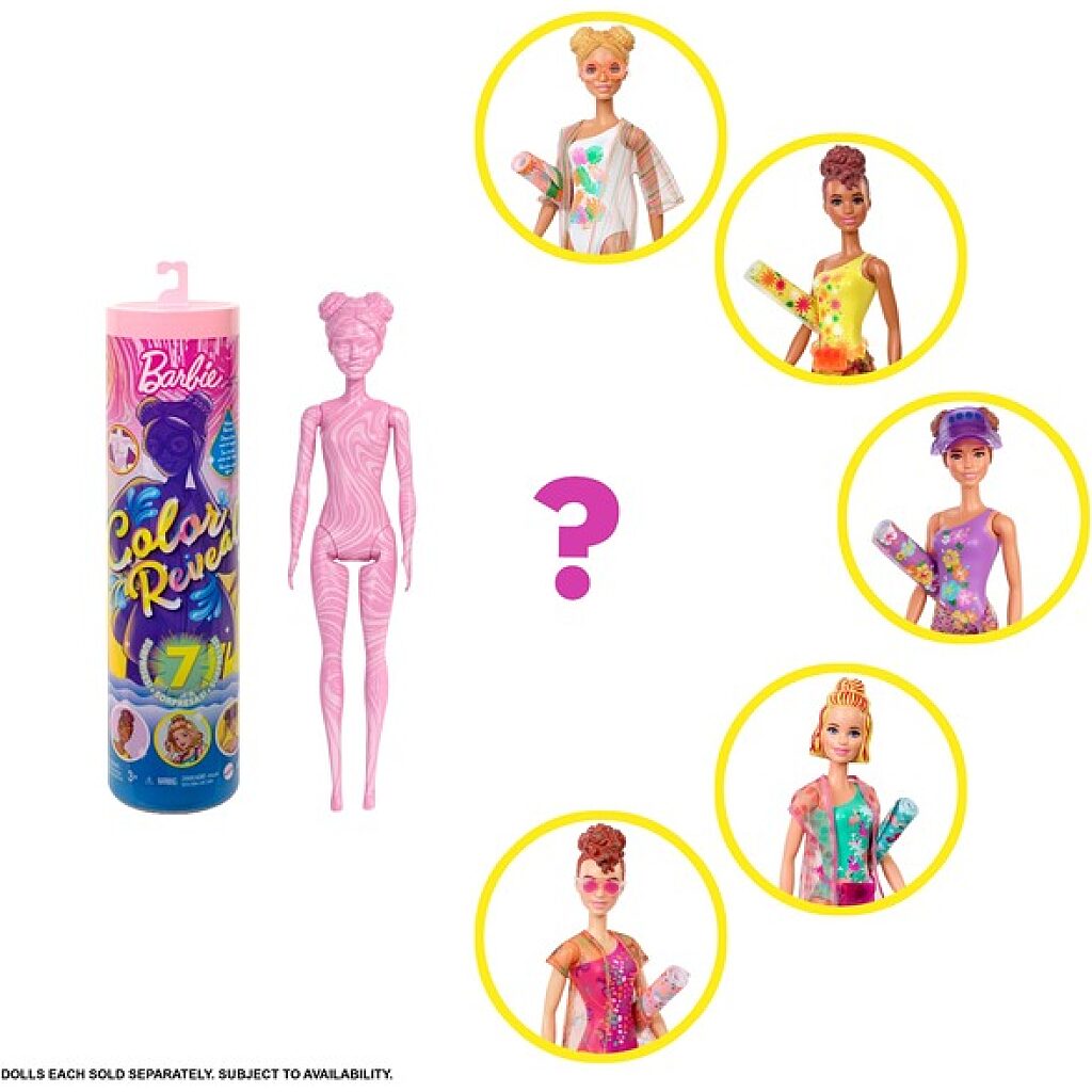 Barbie: Color Reveal nyári kalandok