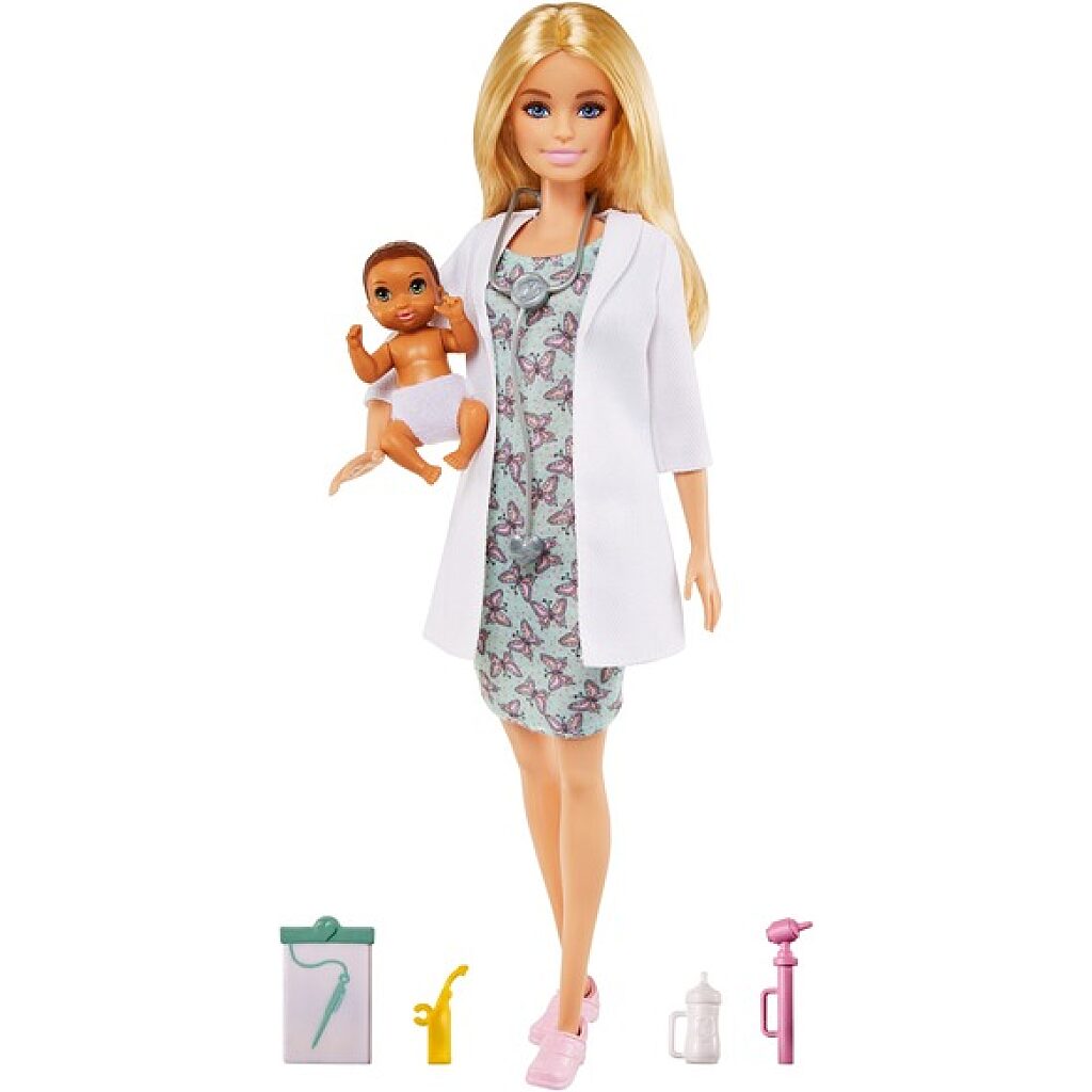 Barbie: Deluxe karrier játékszett - gyerekorvos - 1. Kép