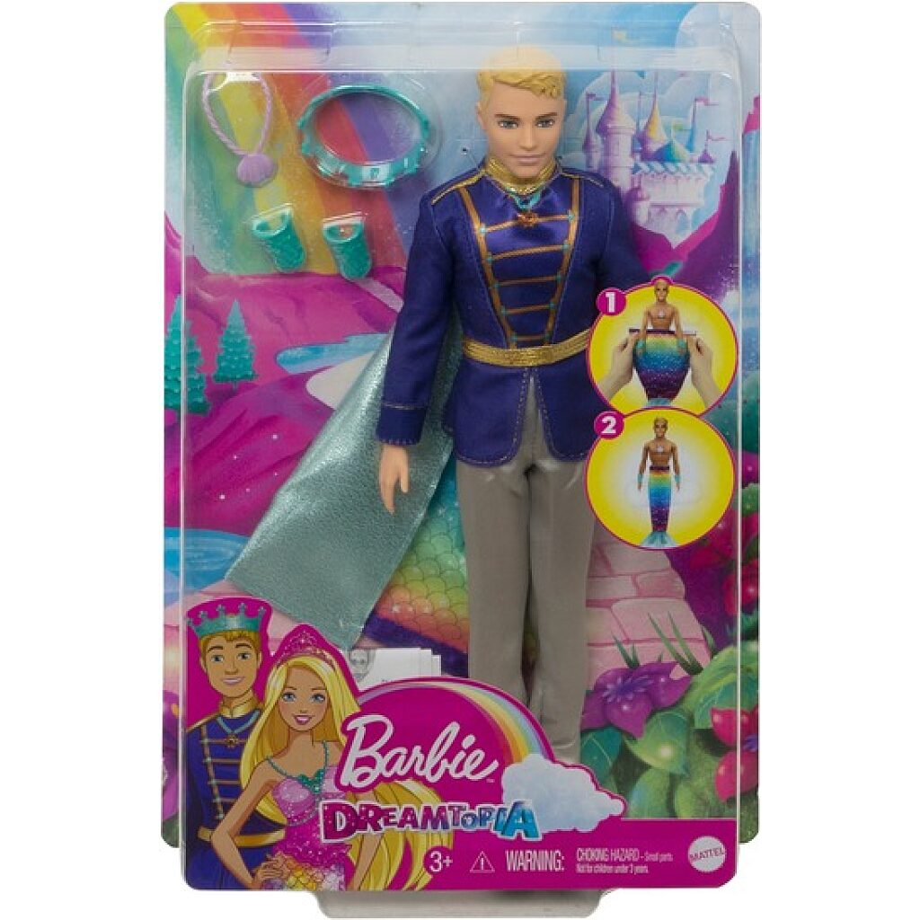 Barbie Dreamtopia: Átváltozó sellő - Ken - 1. Kép