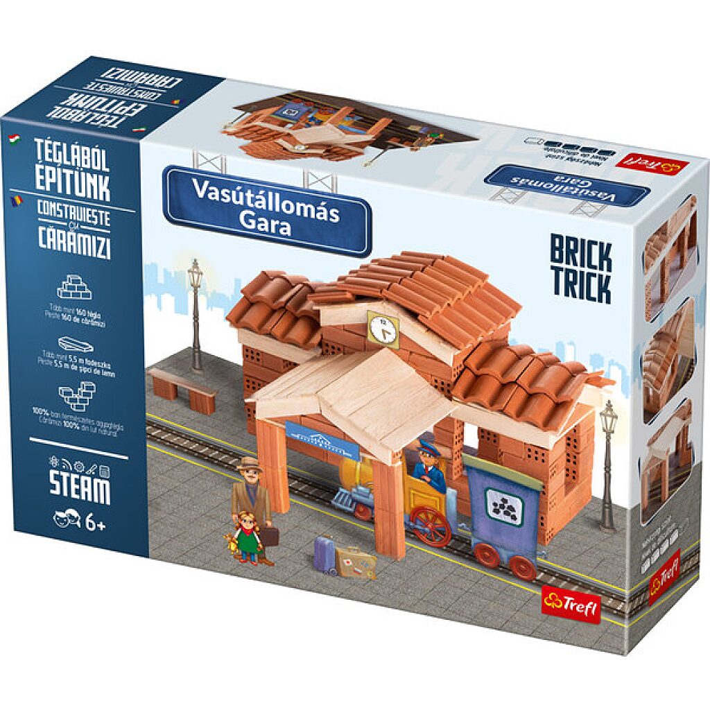 Brick Trick: Vasútállomás építőjáték - 1. Kép