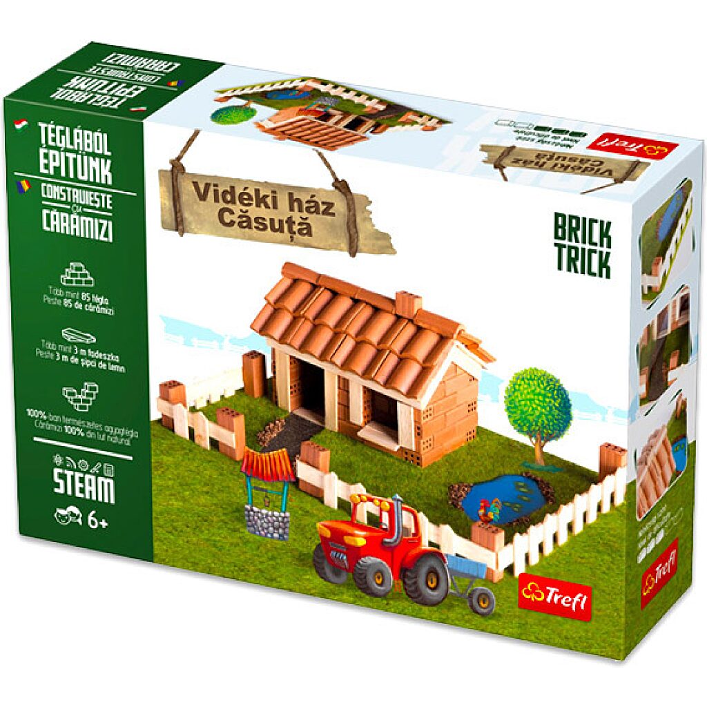 Brick Trick: Vidéki ház építőjáték - 1. Kép