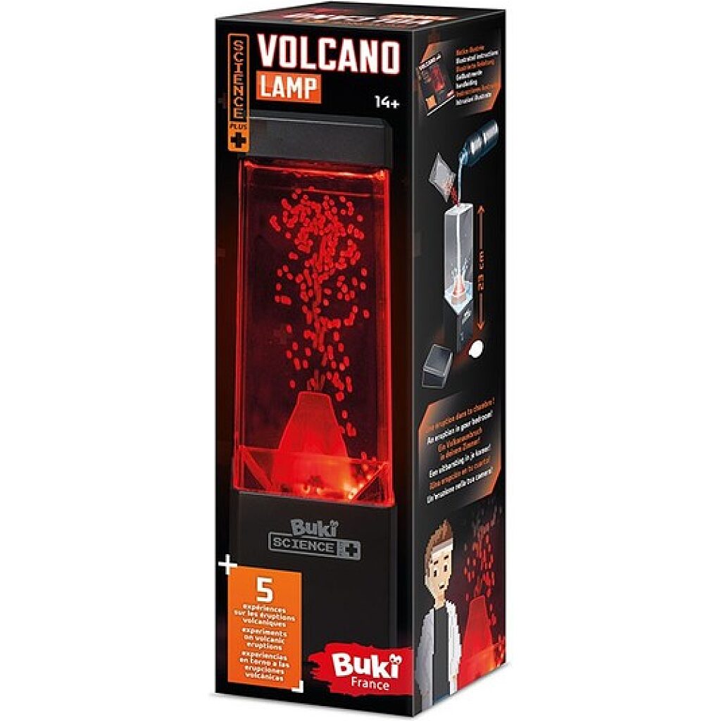 Buki: Vulkán dekor lámpa 5 kísérlettel - 1. Kép