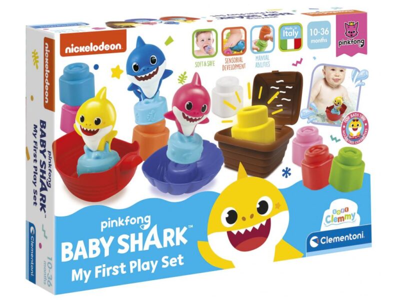 Clemmy Baby -Baby Shark játékszett - 2. Kép