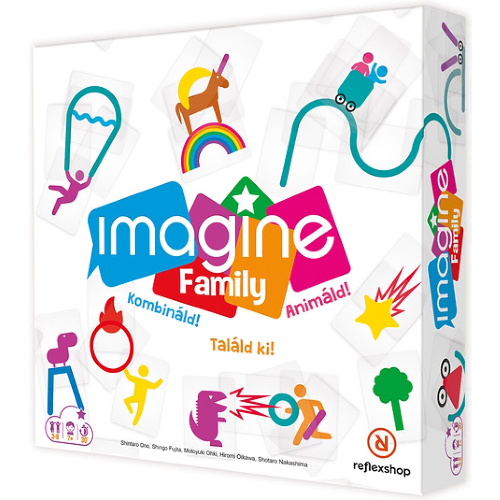 Cocktail Games: Imagine Family társasjáték - 1. Kép