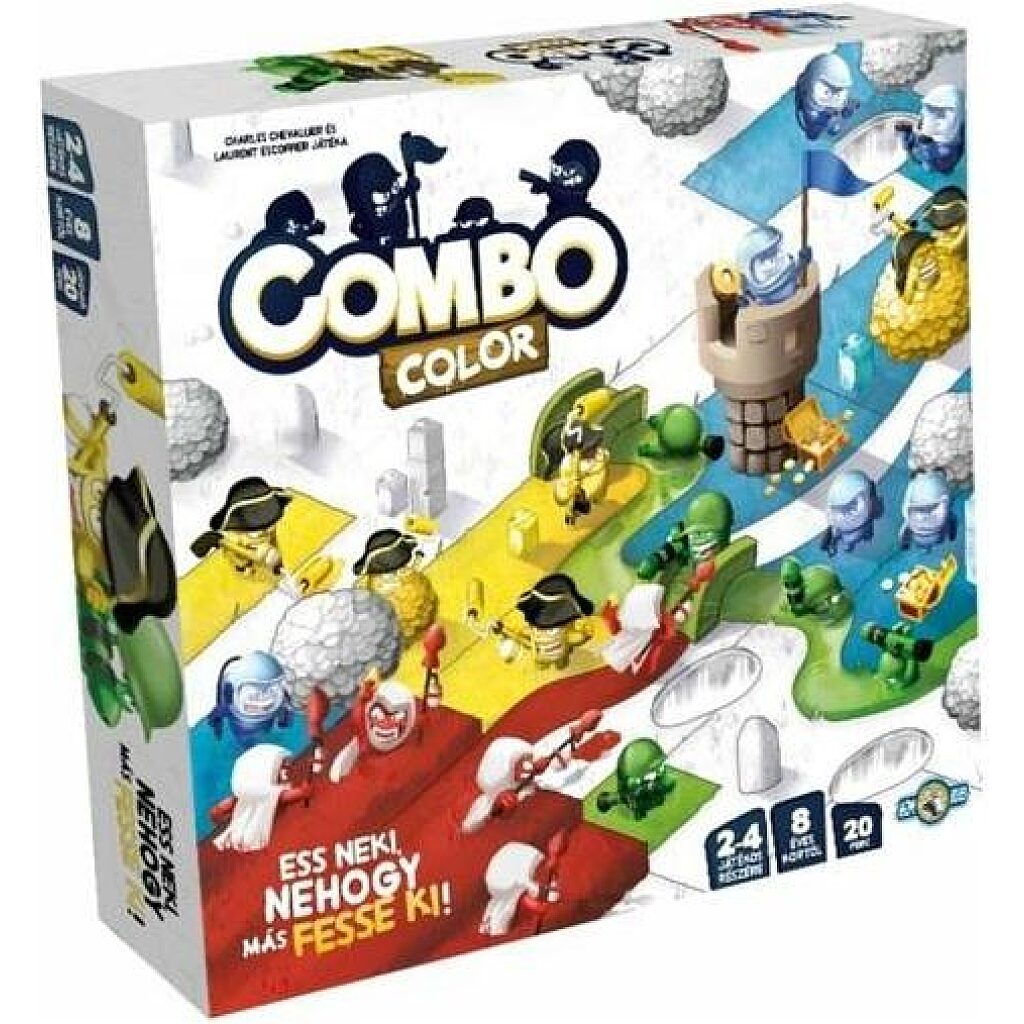 Combo Color - színezős családi társasjáték - 1. Kép