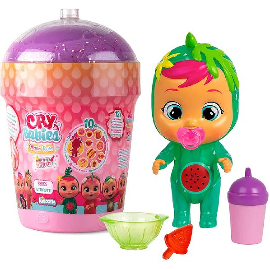 Cry Babies: Varázskönnyek Tutti Frutti illatos meglepetés baba - 1. széria - 1. Kép