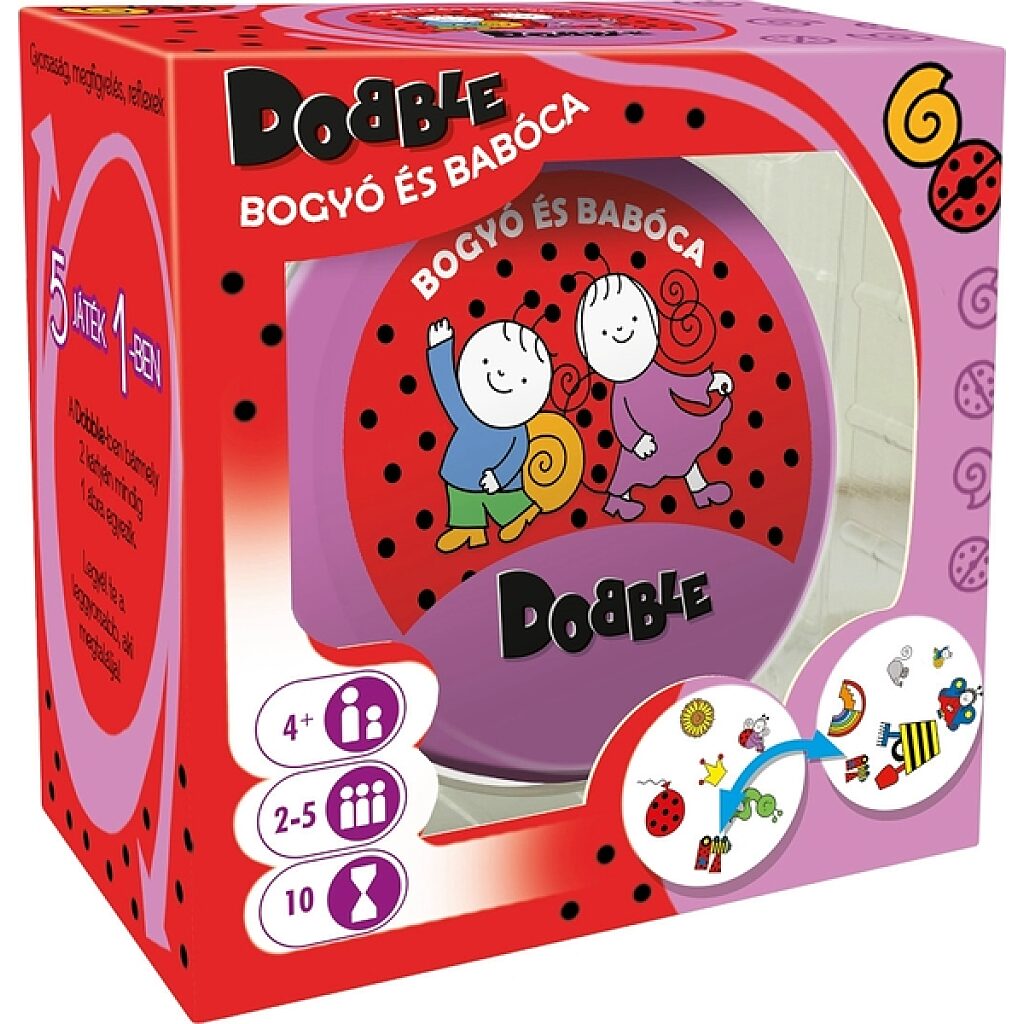 Dobble Bogyó és Babóca kártyajáték - 1. Kép