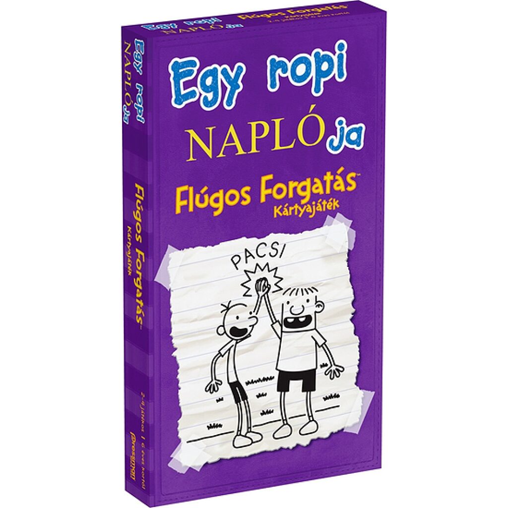 Egy ropi naplója – Flúgos Forgatás kártyajáték - 1. Kép