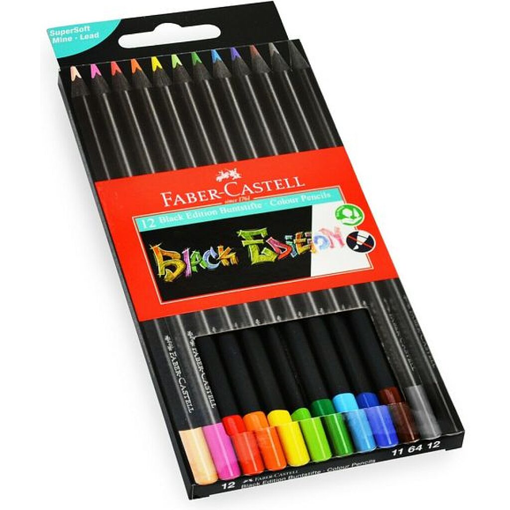 Faber-Castell: Black Edition színes ceruza szett