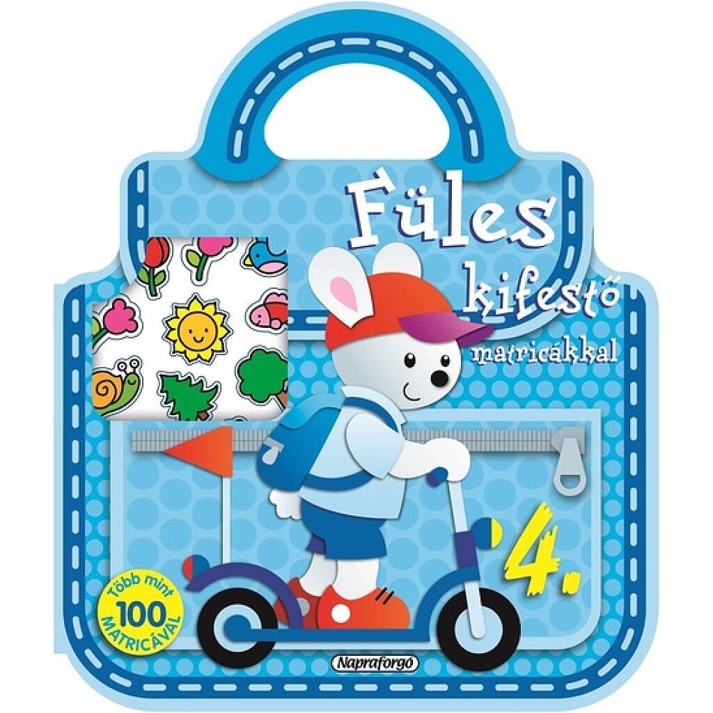 Füles kifestő matricákkal - 4. Roller - 1. Kép