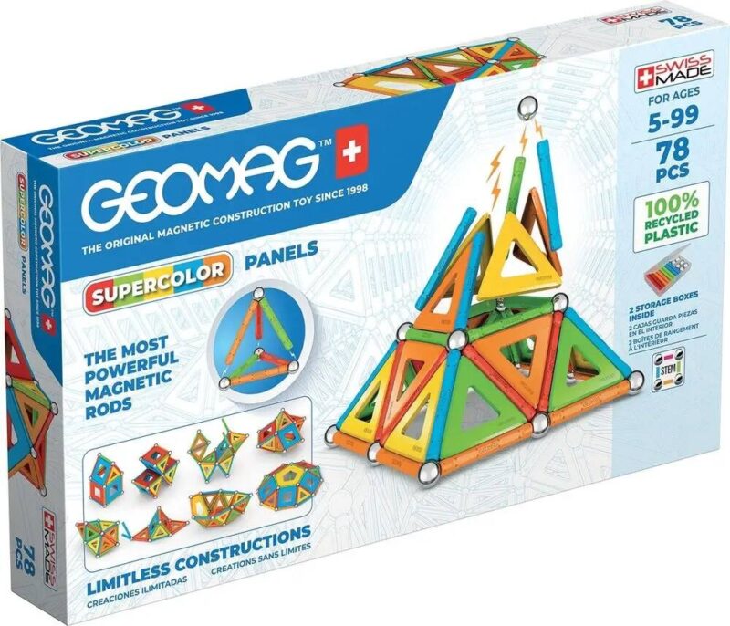 Geomag Supercolor Panels Recycled 78 db