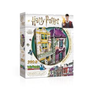 Harry Potter: Madam Malkin boltjai 3 D puzzle - 1. Kép