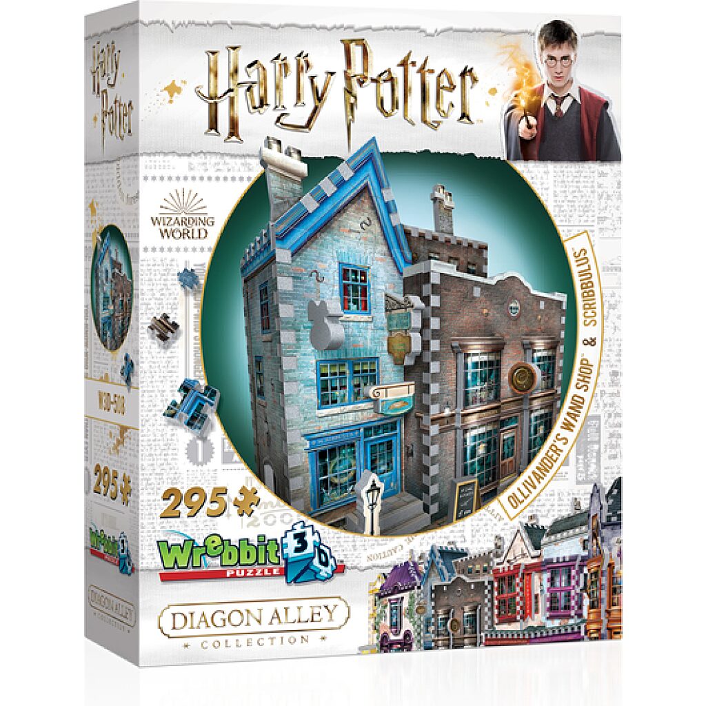 Harry Potter: Ollivander pálca boltja 3D puzzle - 1. Kép