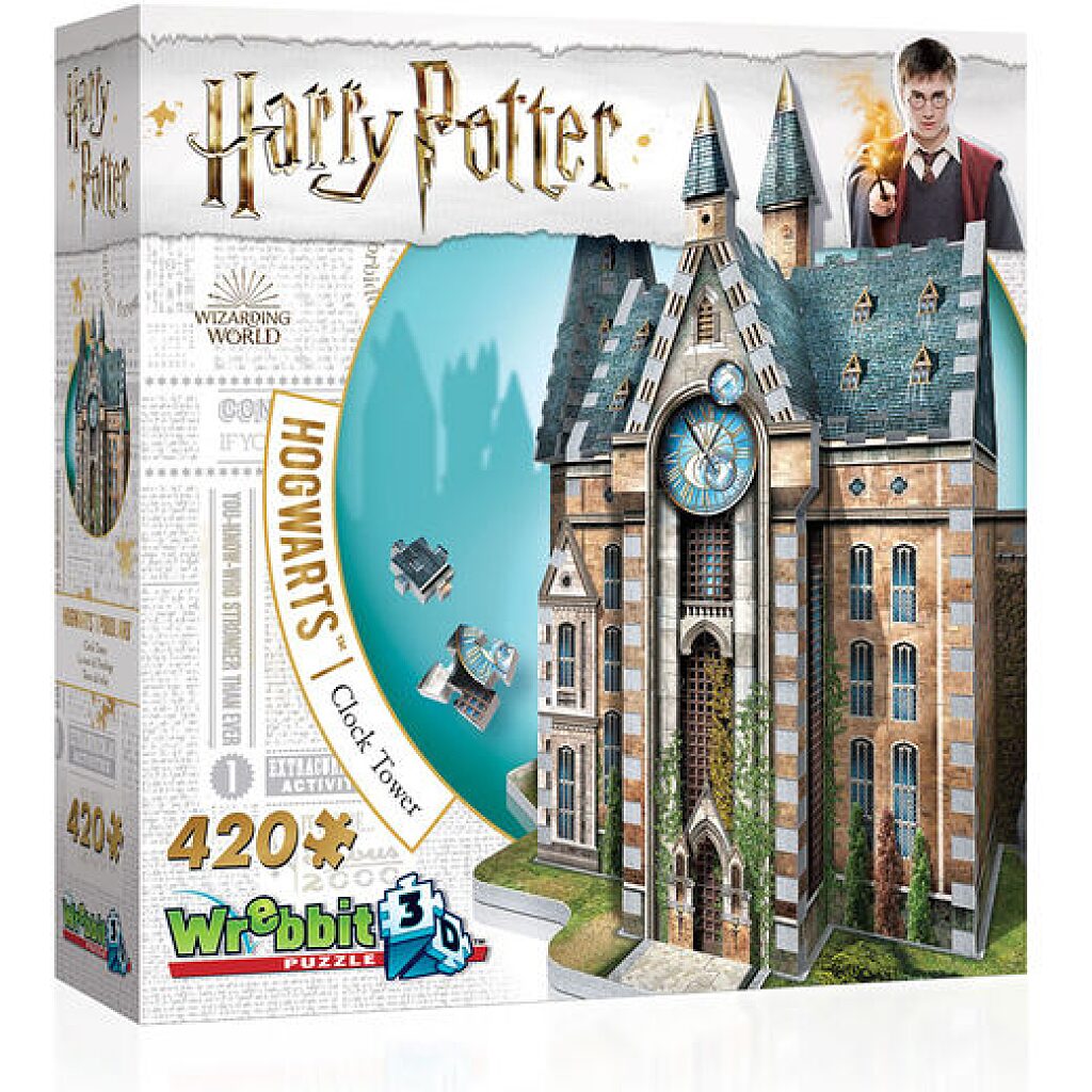 Harry Potter: Roxfort óratorony 420 darabos 3D puzzle - 1. Kép
