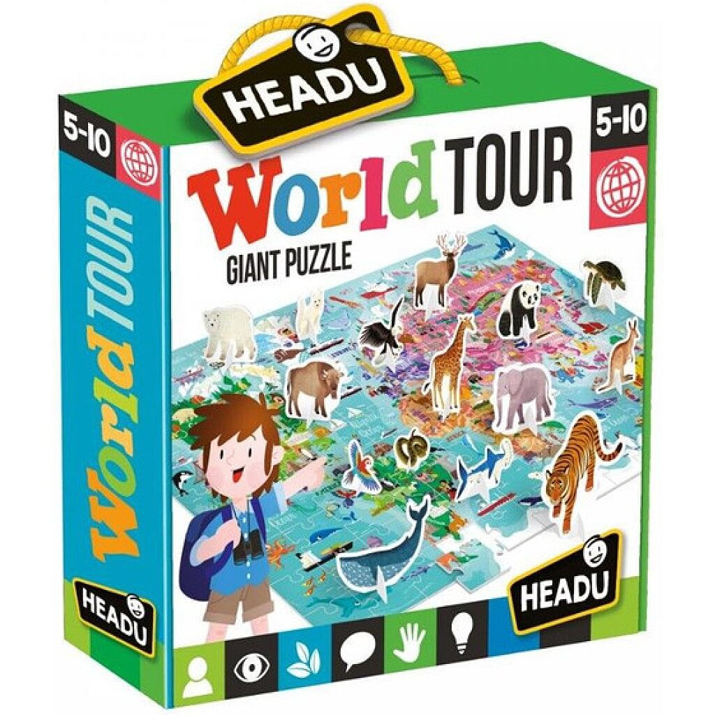 Headu: Óriás puzzle - világkörüli út - 1. Kép