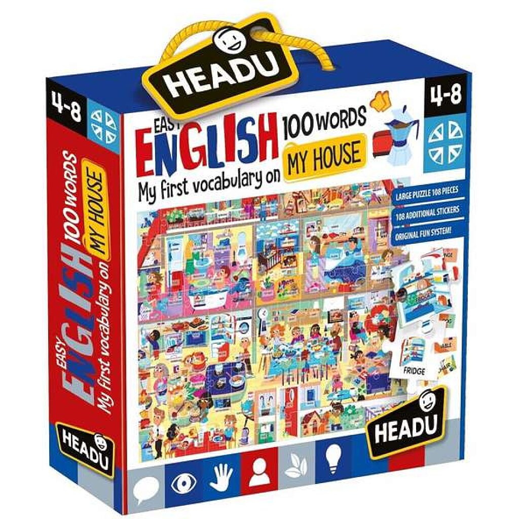Headu: Tanulj könnyen angolul - Otthon puzzle - 1. Kép