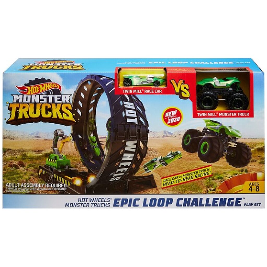 Hot Wheels: Monster Trucks szörnyhurok pályaszett - 1. Kép