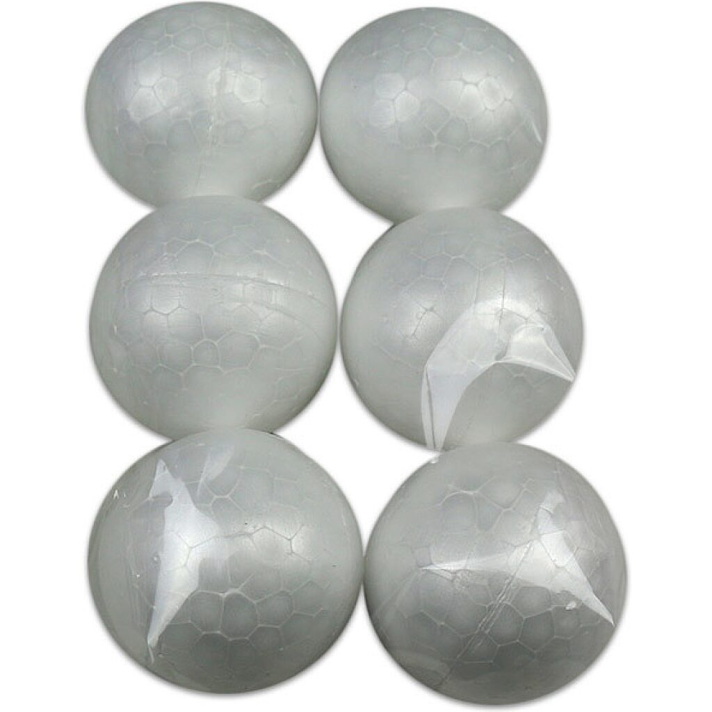 Hungarocell golyó 6 darabos készlet - 8 cm - 1. Kép