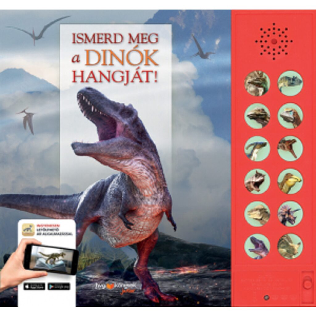 Ismerd meg a dinók hangját!: Interaktív hangoskönyv gyerekeknek - 1. Kép