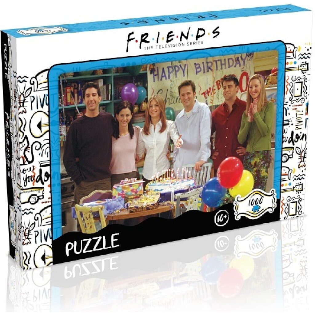 Jóbarátok: Boldog születésnapot 1000 darabos puzzle - 1. Kép