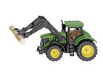 John Deere aratógép, mezőgazdasági jármű, 8 cm (Siku, 1540)