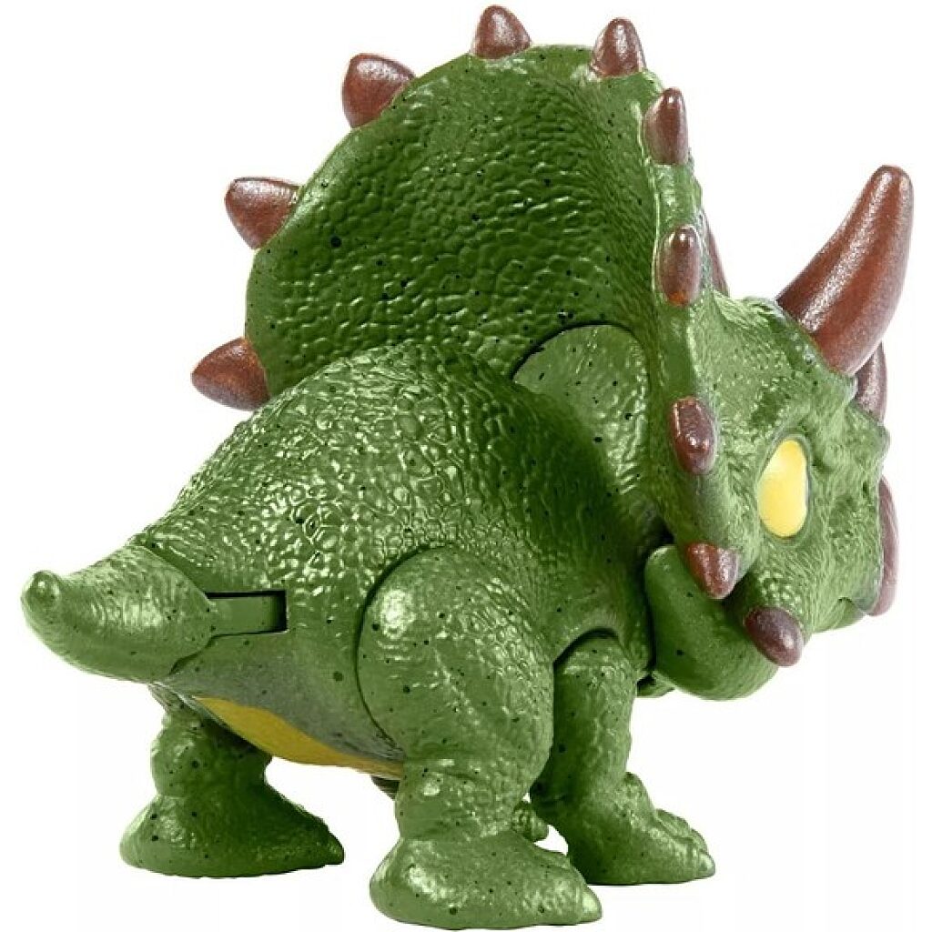 Jurassic World: Snap Squad - Triceratops fogcsattogtató dinoszaurusz mini figura - 3. Kép