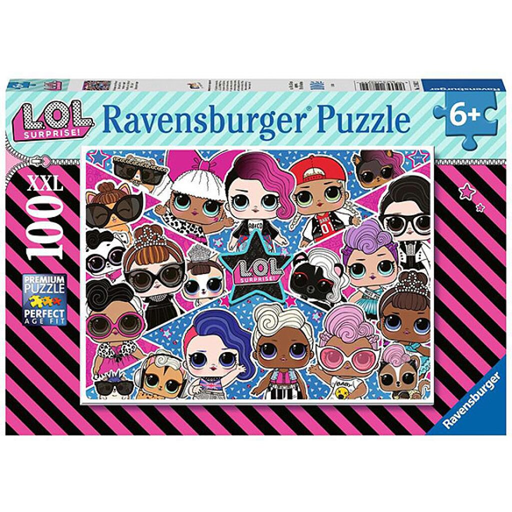 L.O.L. Surprise: 100 darabos XXL puzzle - 1. Kép