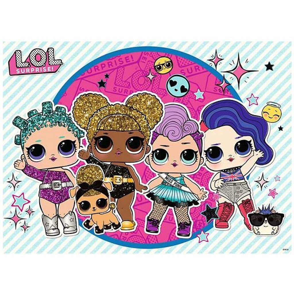 L.O.L. Surprise: 150 darabos XXL puzzle - 2. Kép