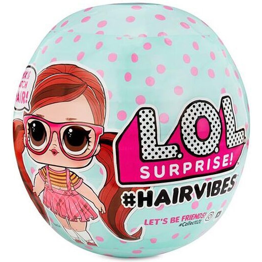 L.O.L. Surprise: #Hairvibes babák variálható frizurával - 1. Kép