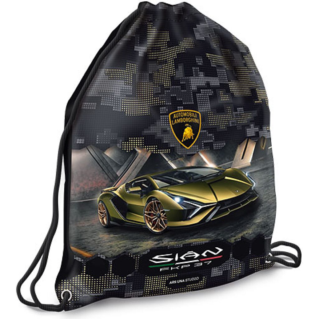 Lamborghini: Terzo Millennio tornazsák - fekete - 1. Kép