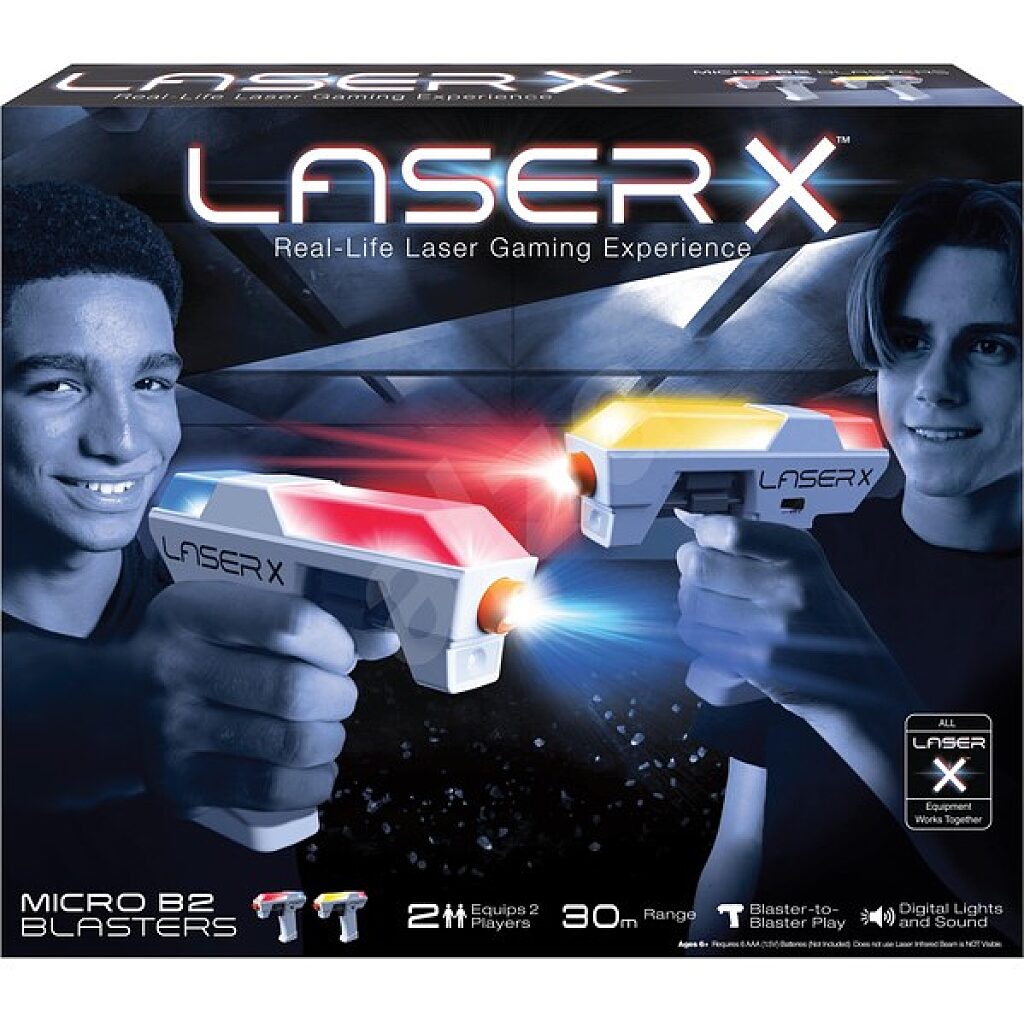 Laser X: Mikroblaster fegyver szett - 1. Kép
