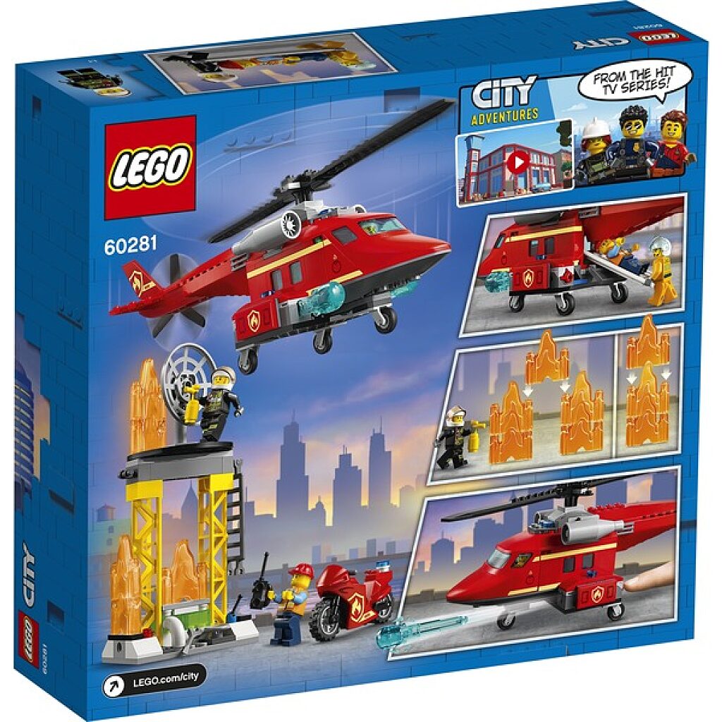 LEGO® City Fire: Tűzoltó mentőhelikopter - 2. Kép