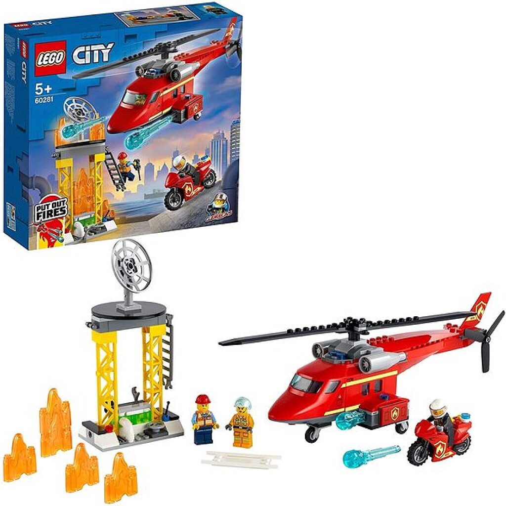 LEGO® City Fire: Tűzoltó mentőhelikopter - 1. Kép