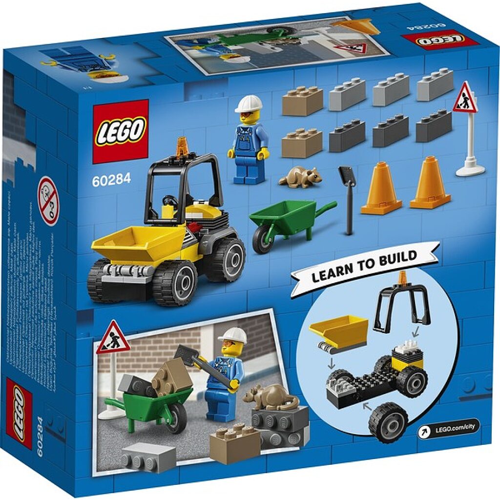 LEGO City: Great Vehicles Útépítő autó 60284 - 3. Kép