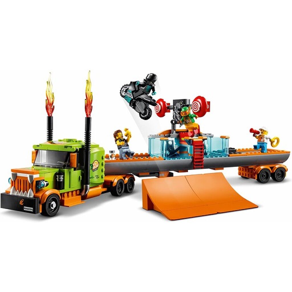 LEGO® City Stuntz: Kaszkadőr show teherautó - 2. Kép