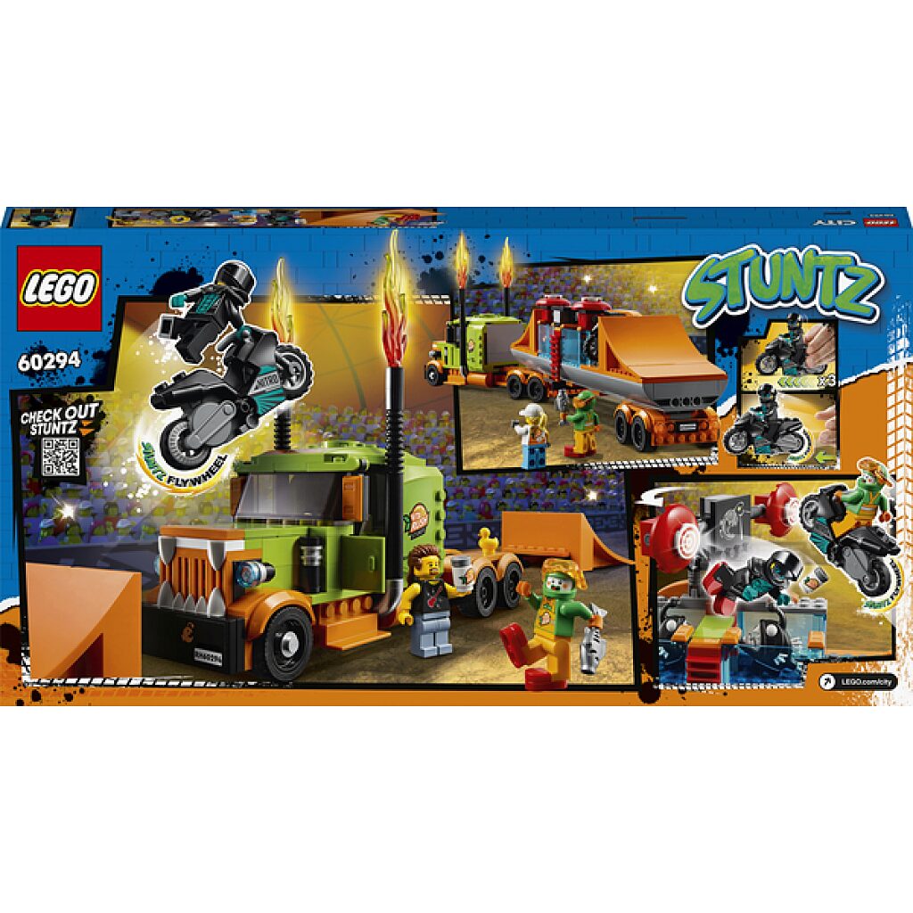 LEGO® City Stuntz: Kaszkadőr show teherautó - 3. Kép