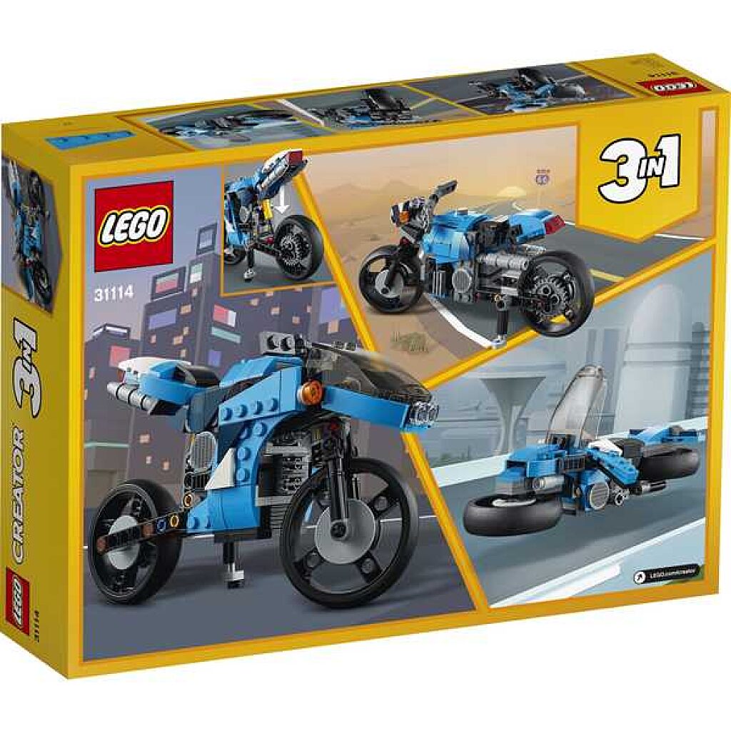 LEGO Creator: Szupermotor 31114 - 3. Kép