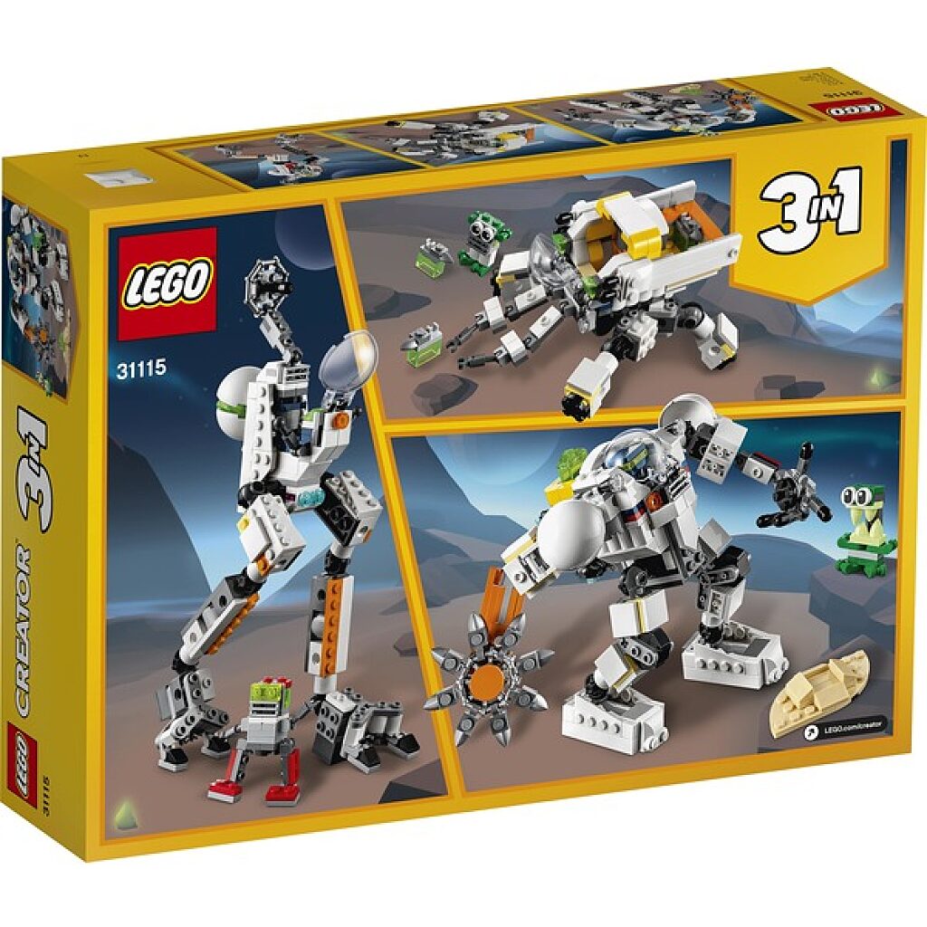 LEGO Creator: Űrbányászati robot 31115 - 3. Kép