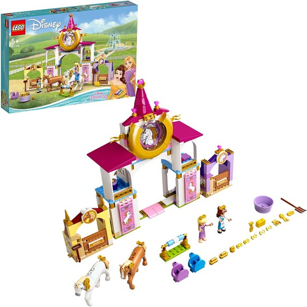 LEGO® Disney Princess Belle és Aranyhaj királyi istállói 43195 - 1. Kép