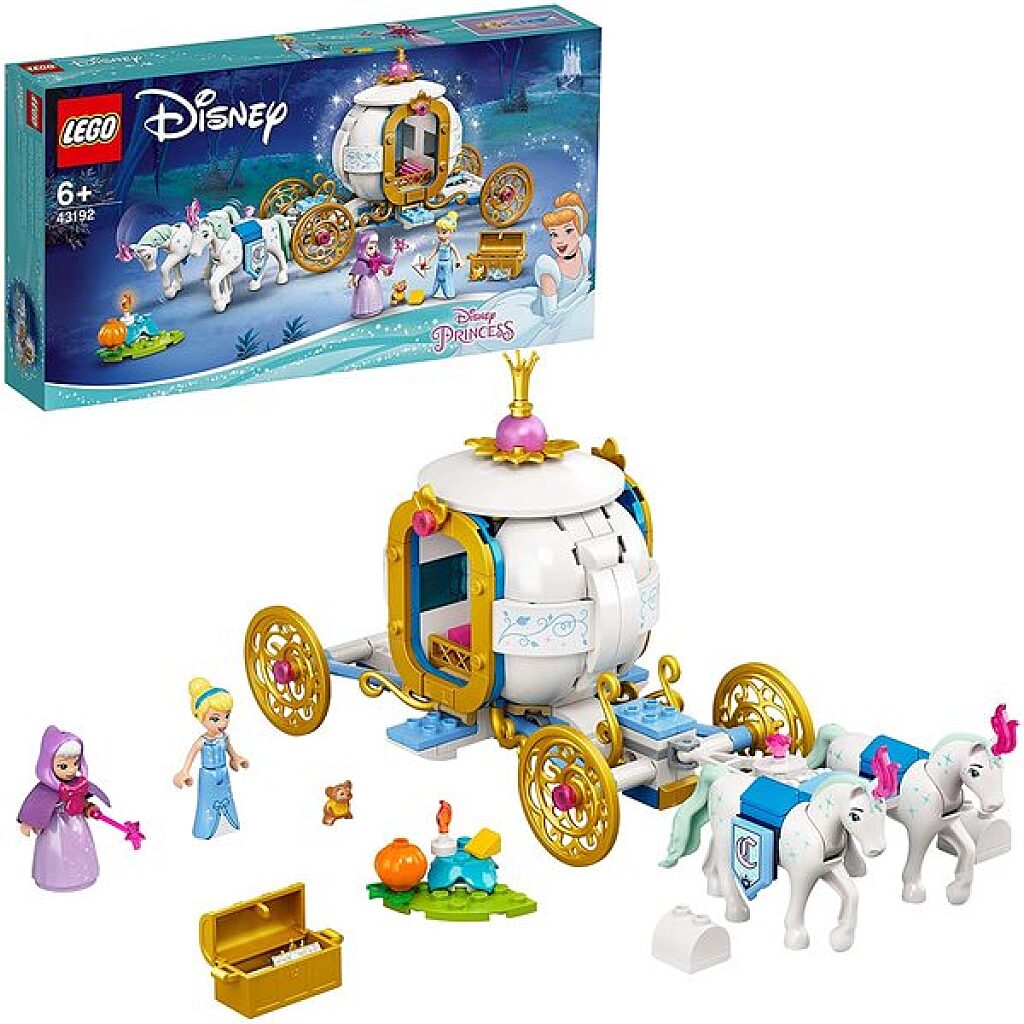 LEGO Disney Princess: Hamupipőke királyi hintója 43192 - 1. Kép