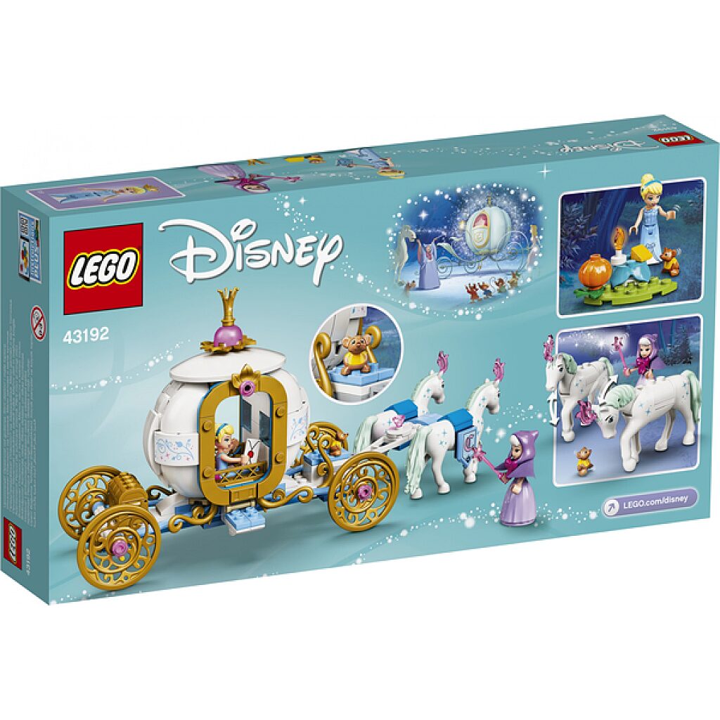 LEGO Disney Princess: Hamupipőke királyi hintója 43192 - 3. Kép