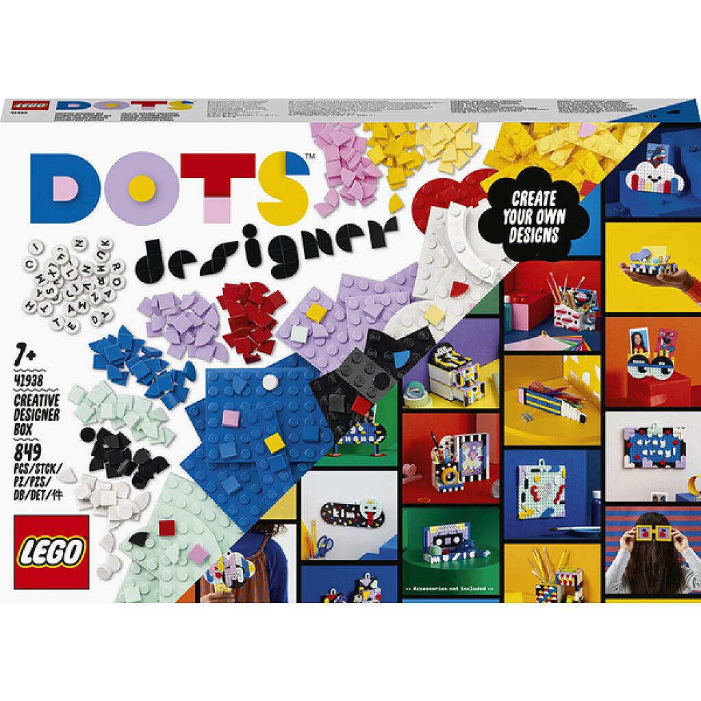 LEGO DOTS: Kreatív tervezőkészlet 41938 - 2. Kép