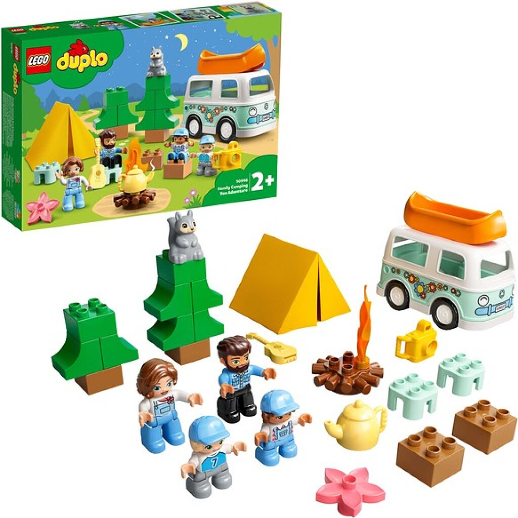 LEGO DUPLO Town: Családi lakóautós kalandok 10946 - 1. Kép